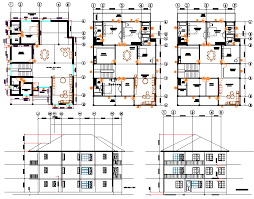 With monster house plans, you can focus on the designing phase of your dream home construction. Joint Family House Plan Cadbull