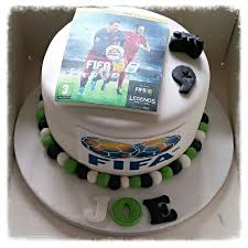 Playstation Birthday Cake For 14 Year Old Boy Fifa Cake Cake No Bake Cake Fifa Cake