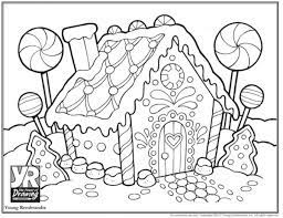 ⭐ free printable gingerbread house coloring book while the origins of gingerbread are clear, the origins of the gingerbread house decorated as a family at christmas are not. Gingerbread House Coloring Page Young Rembrandts Shop