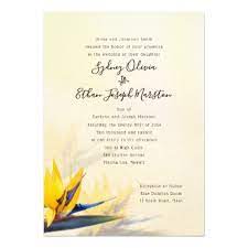 Bird Of Paradise Parents Names Wedding Invitation Zazzle Com Wedding Invitations Modern Wedding Invitations Traditional Wedding Invitations