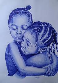 Beautiful Black Love Art African American Art Black Art Pictures