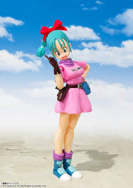 Dragon ball z bulma cosplay costume dress with scarf and belt. S H Figuarts Dragon Ball Bulma Pink Dress Revealed The Toyark News