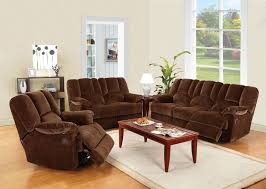 Acme Brown Corduroy Reclining Sofa Loveseat Recliner Motion Living Set Furniture Living Room Sofa Set Living Room Recliner