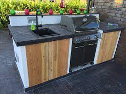 grillkuche klein aber fein outdoor kitchen outdoor kitchen countertops outdoor kitchen design