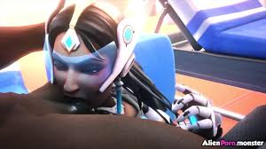 Hot Overwatch Sex Heroes Tracer And Mercy Getting Hammered In The Cunt 