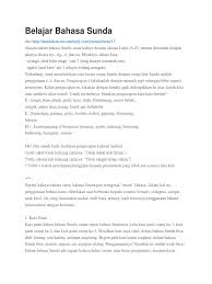 Beberapa nama hewan memiliki kesamaan antara nama dalam bahasa indonesia dan bahasa sunda. Belajar Bahasa Sunda Pdf