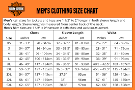 Harley Davidson Size Chart Related Keywords Suggestions