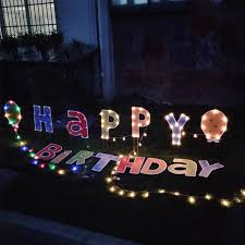 Someone wasn't paying attention—and now this zombie's bicycling days are ove. China Light Up Letters Led String Lights Decorative Letters Yard Signs For Birthday Party China Yard Sign Letters Yard Signs