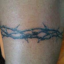 Thorn tattoo designs carry different meanings for different people. Crown Of Thorns Tattoo Thorn Tattoo Tattoos Arm Tattoos For Guys