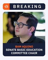 BREAKING: Senator Bam Aquino is elected chairperson of the committee
