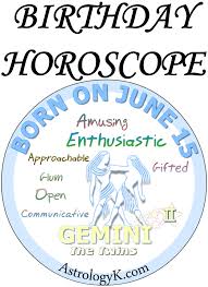 Ryan Is A Gemini Born June 15 Birthday Horoscope Horoscope Birthday Personality