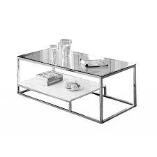 4 out of 5 stars. Cara Chrome Glass Coffee Table Home Furniture Direct