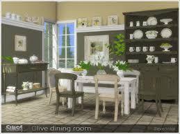 A 24 hour front desk, room service. Olive Dining Room The Sims 4 Catalog