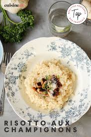Risotto Aux Champignons Et Au Parmesan Recette En 2020 Recettes De Cuisine Risotto Champignons Recette Sympa