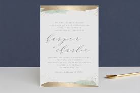 Tide By Carolyn Nicks At Minted Com Wedding Invitations Foil Stamped Wedding Invitations Foil Pressed Wedding Invitations