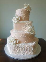 Brush Embroidery Wedding Cake Cake Perfect Cake Cake Decorating