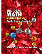 We have thousands of big ideas math book answers for anyone to decide on. Big Ideas Math Modeling Real Life Common Core Grade 7 Accelerated Student Edition Ngl School Catalog Product 9781642450606