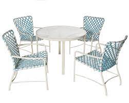 1960s Iconic Outdoor Furniture Tubular Aluminum With Vinyl Strapping Brown Jordan Patio Furniture Patio Furniture Makeover Outdoor Wicker Furniture