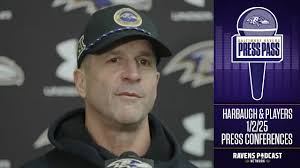 Hamilton, Harbaugh & Faalele: Ravens Press Conference 1/2/25