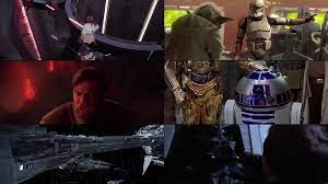 A star if you're watching the star wars movies for the very first time, welcome my young padwan. If You Watch The First 6 Star Wars Movies At The Same Time You Can See Qui Gon Dying At The Same Time When Obi Wan Shouts You Were The Chosen One Therefore We