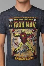 When you put on this, you will never want to take it off. The Invincible Iron Man Tee Mens Tees Nerdy Outfits Superhero Shirt