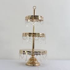 Product title cupcake stand round gold 5 tier. Buy 3 Tier Cupcake Stand Dessert Cake Tower With Glass Crystals 58 Centimeters High
