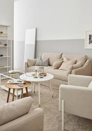 a warm lounge in neutral hues ikea living room minimalist living room ikea lounge