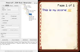 V1 0 6 Json Book Generator Easily Create Colored Books Hoverevents Clickevents Etc Minecraft Tools Mapping And Modding Java Edition Minecraft Forum Minecraft Forum