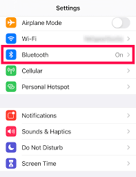 Open the settings app, and go to the bluetooth section. How To Change Your Airpod Name