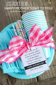 Creatively Thoughful Mother S Day Gift Ideas Less Dishes For Mom Gift Idea Mother S Day Diy Diy Gifts For Mom Diy Mother S Day Crafts