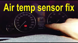 How To Fix The Air Temperature Sensor On A Mercedes W203 Youtube
