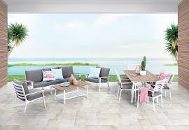 Tangalooma 11 Piece Outdoor Package Amart Furniture Outdoor Furniture Sets Outdoor Dining Chairs Outdoor Coffee Tables