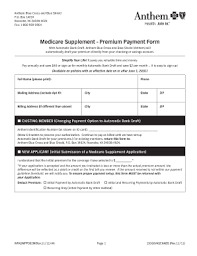 These service area changes do not impact your participation in themedicare advantage Anthem Medicare Supplement Fill Online Printable Fillable Blank Pdffiller
