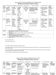 Jadual pembersihan bulan januari tarikh perkara/masa. Jadual Kerja Pekerja Pembersihan