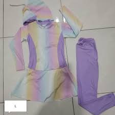Model baju dan celana pisah. Cs Baju Renang Anak Muslim Usia 8 11 Tahun Baju Renang Anak Murah Meria Shopee Indonesia