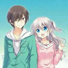 290 couple hd wallpapers and background images. Cute Anime Couple Wallpaper Home Facebook