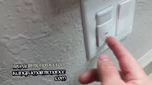 Light Will Not Turn Off On Occupancy Sensor Wall Switch Kung Fu Maintenance Repair Video Youtube