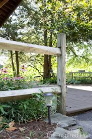 While they won't do much for security, they are perfect for adding curb appeal, and with an easily attached wire mesh, cedar split rail fencing makes. How To Stain A Split Rail Fence The Inspired Hive