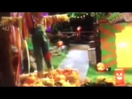 Bj And Baby Bop S Cousin Bj Riff And Baby Bop Leave And Kids Leave From Barney S Halloween Party Youtube