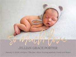 40 Birth Announcement Wording Ideas Smilebox