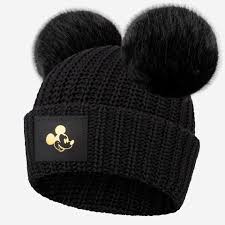Disney X Love Your Melon Love Your Melon Double Pom Black Cuff