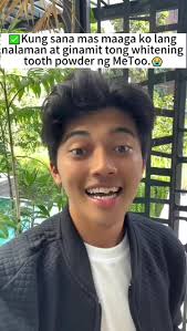 Simula nung ginamit ko yung whitening tooth powder ng MeToo, nagsimula...