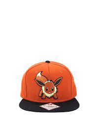 Pokemon Eevee Character Snapback Hat Hats Snapback Hats Pokemon Eevee