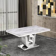 Maltby Marble Dining Table In 2020 Dining Table Marble Marble Top Dining Table Marble Dining
