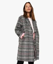 Vous trouverez un large choix de manteaux d'hiver, de parka, de trenchs & blazers livrés chez vous ! Gemo Vetements Manteau Femme A Carreaux Longueur 34 Imprime Manteaux Femme Gemo