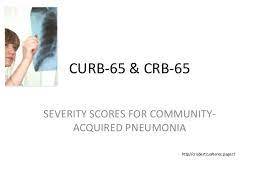 However, prognostic factors such as underlying disease and blood oxygenation are not included despite their potential to increase the. Curb 65