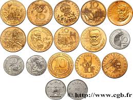 Le prix moyen auquel se monnaie une pièce de 10 francs (hercule) de 1967 dans le monde de la numismatie est d'environ une dizaine d'euros. Lot De 15 Pieces De 10 Francs Commemoratives Et D Un Essai De Frappe F 366 2 Fmd 351076 Modernes