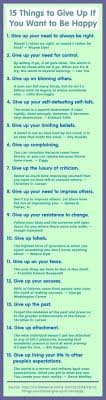 Things To Give Up If You Want To Be Happy Wise Words Quotes Words Of Wisdom Words