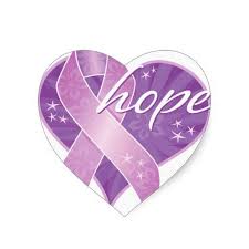 Relay for life is the signature event of the american cancer society. Purple Ribbon Hope Heart Sticker Zazzle Com Relay For Life Purple Ribbon Life
