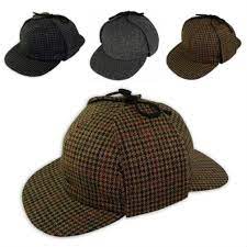 Mens Hats 163619 Mens Sherlock Holmes Deerstalker Hat Hats Caps Fancy Dress Size S M L Xl Xxl Buy It Now Only Hats For Men Deerstalker Hat Deerstalker